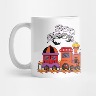 Boo Boo Halloween Train Mug